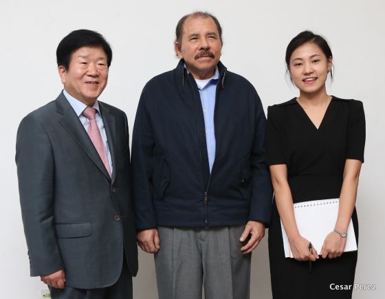 Presidente Daniel se reúne con el Vicepresidente de la Asamblea Nacional de Corea, Sr. Byeong-Seung Park