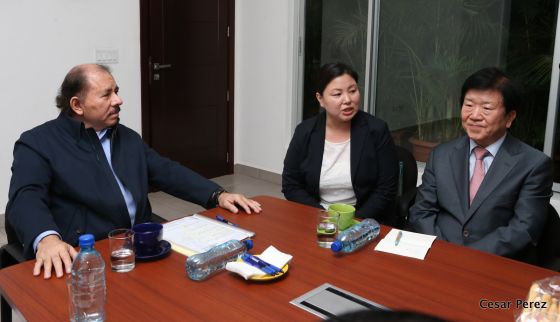 Presidente Daniel se reúne con el Vicepresidente de la Asamblea Nacional de Corea, Sr. Byeong-Seung Park