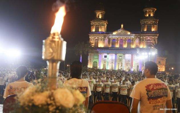 Nicaragua: Homenaje al Comandante Fidel