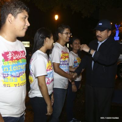 Nicaragua: Homenaje al Comandante Fidel