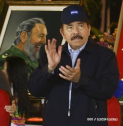 Nicaragua: Homenaje al Comandante Fidel