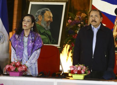 Nicaragua: Homenaje al Comandante Fidel