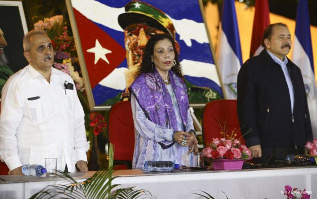 Nicaragua: Homenaje al Comandante Fidel