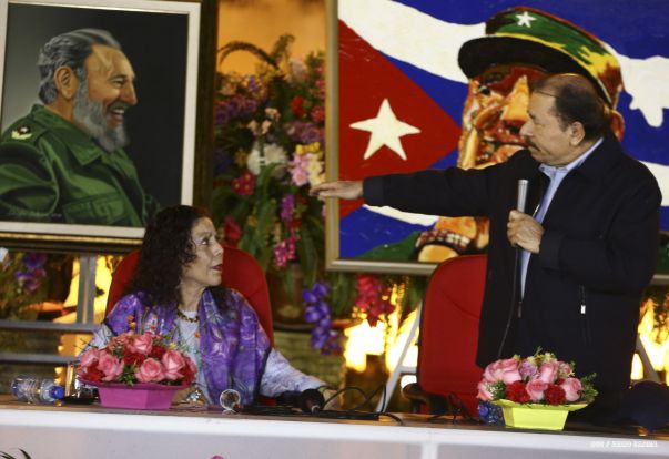 Nicaragua: Homenaje al Comandante Fidel