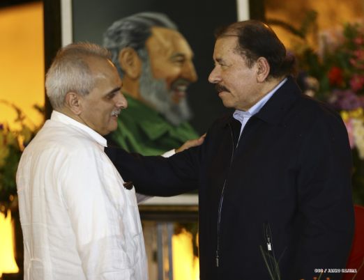 Nicaragua: Homenaje al Comandante Fidel