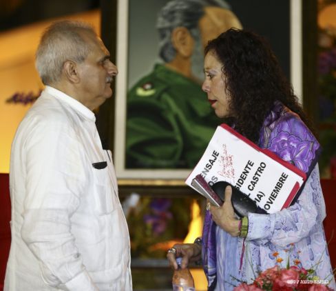 Nicaragua: Homenaje al Comandante Fidel