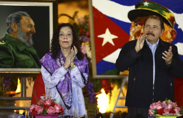 Nicaragua: Homenaje al Comandante Fidel