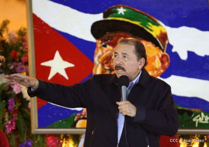 Nicaragua: Homenaje al Comandante Fidel