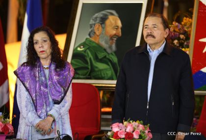 Nicaragua: Homenaje al Comandante Fidel