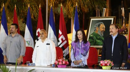 Nicaragua: Homenaje al Comandante Fidel