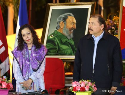 Nicaragua: Homenaje al Comandante Fidel