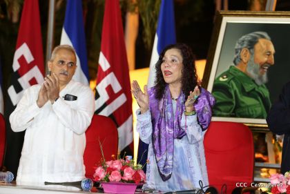 Nicaragua: Homenaje al Comandante Fidel