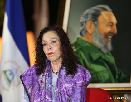 Nicaragua: Homenaje al Comandante Fidel
