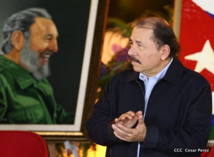 Nicaragua: Homenaje al Comandante Fidel
