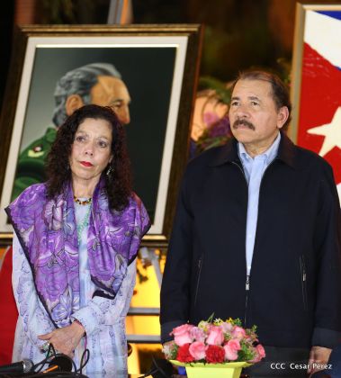 Nicaragua: Homenaje al Comandante Fidel