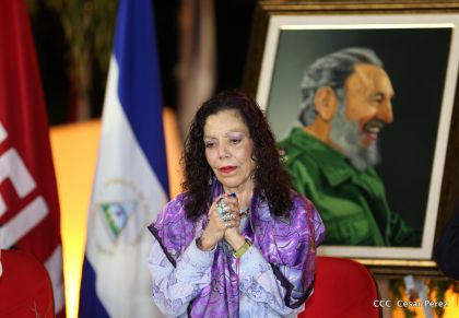 Nicaragua: Homenaje al Comandante Fidel