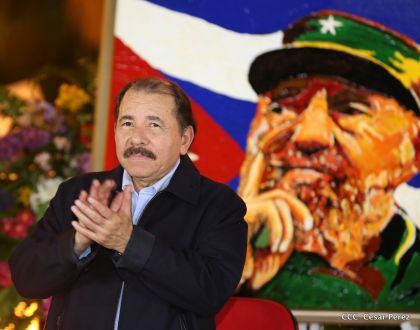 Nicaragua: Homenaje al Comandante Fidel