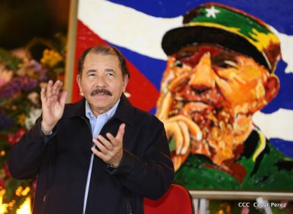 Nicaragua: Homenaje al Comandante Fidel
