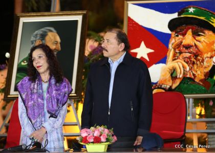 Nicaragua: Homenaje al Comandante Fidel