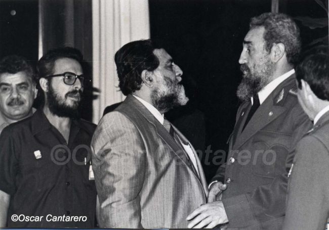 Fidel y Daniel, Hermandad Revolucionaria!