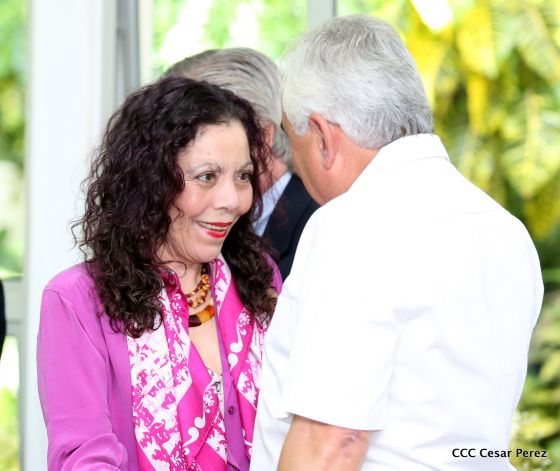 Presidente Daniel y Compañera reciben al Secretario General OEA, Luis Almagro