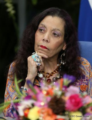 Daniel y Rosario reciben cartas credenciales de los Embajadores de la Unión Europea, Federación de Rusia y Costa Rica