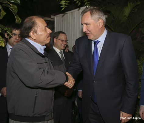 Daniel y Rosario se reúnen con Vice Primer Ministro de Rusia, Dmitri Rogozin