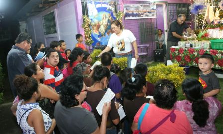Celebración de la Gritería en Managua