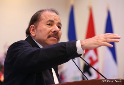 Daniel y Rosario presiden acto de graduación de cadetes del Ejército de Nicaragua