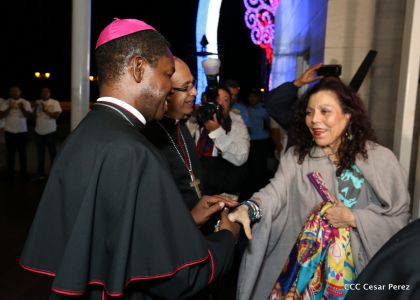 Daniel y Rosario inauguran el Museo San Juan Pablo II