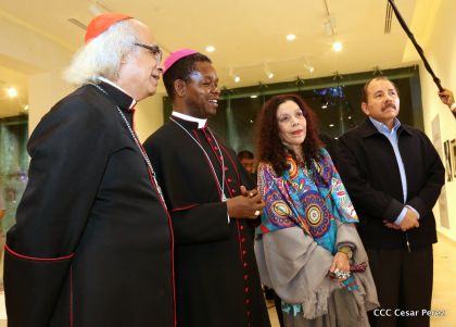 Daniel y Rosario inauguran el Museo San Juan Pablo II