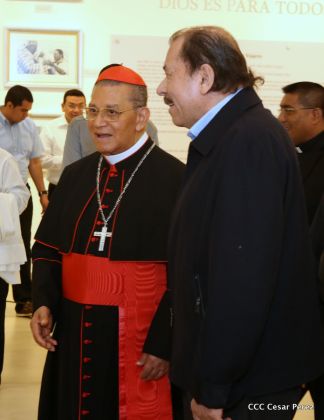 Daniel y Rosario inauguran el Museo San Juan Pablo II