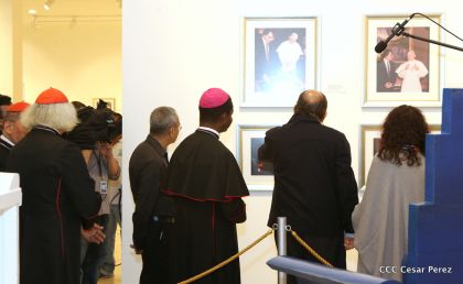 Daniel y Rosario inauguran el Museo San Juan Pablo II