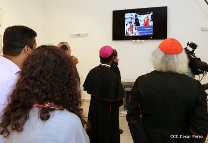 Daniel y Rosario inauguran el Museo San Juan Pablo II
