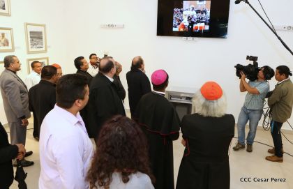 Daniel y Rosario inauguran el Museo San Juan Pablo II