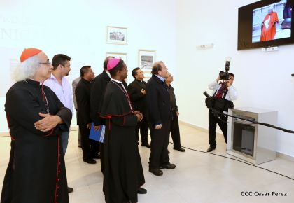 Daniel y Rosario inauguran el Museo San Juan Pablo II