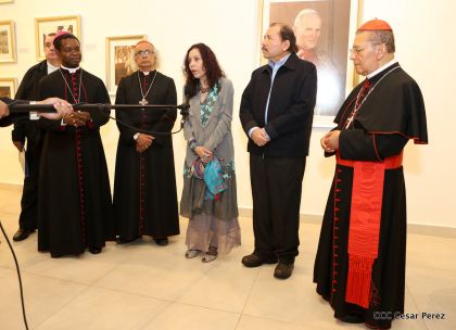 Daniel y Rosario inauguran el Museo San Juan Pablo II