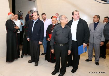 Daniel y Rosario inauguran el Museo San Juan Pablo II