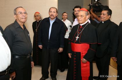 Daniel y Rosario inauguran el Museo San Juan Pablo II