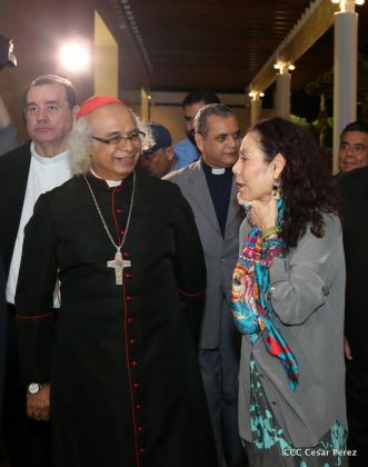 Daniel y Rosario inauguran el Museo San Juan Pablo II