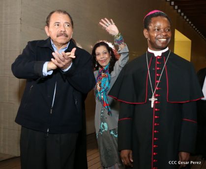 Daniel y Rosario inauguran el Museo San Juan Pablo II