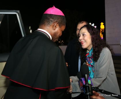 Daniel y Rosario inauguran el Museo San Juan Pablo II