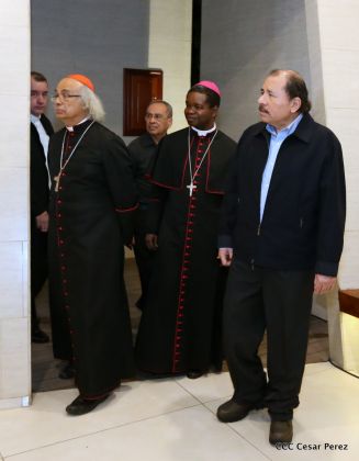 Daniel y Rosario inauguran el Museo San Juan Pablo II