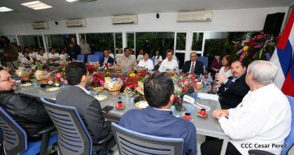 Daniel y Rosario conmemoran el XII Aniversario del ALBA-TCP