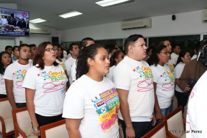 Daniel y Rosario conmemoran el XII Aniversario del ALBA-TCP