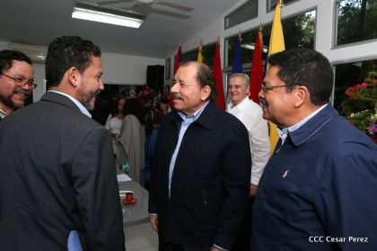 Daniel y Rosario conmemoran el XII Aniversario del ALBA-TCP