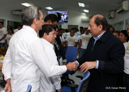 Daniel y Rosario conmemoran el XII Aniversario del ALBA-TCP