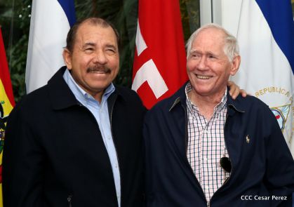 Daniel y Rosario conmemoran el XII Aniversario del ALBA-TCP