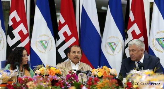 Daniel y Rosario se reúnen con el Ministro del Interior de la Federación de Rusia