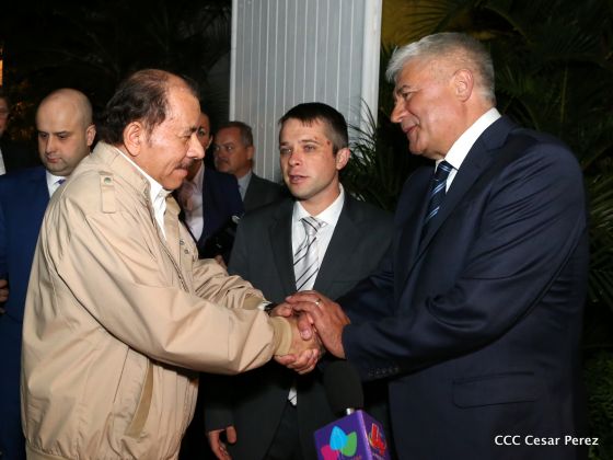 Daniel y Rosario se reúnen con el Ministro del Interior de la Federación de Rusia